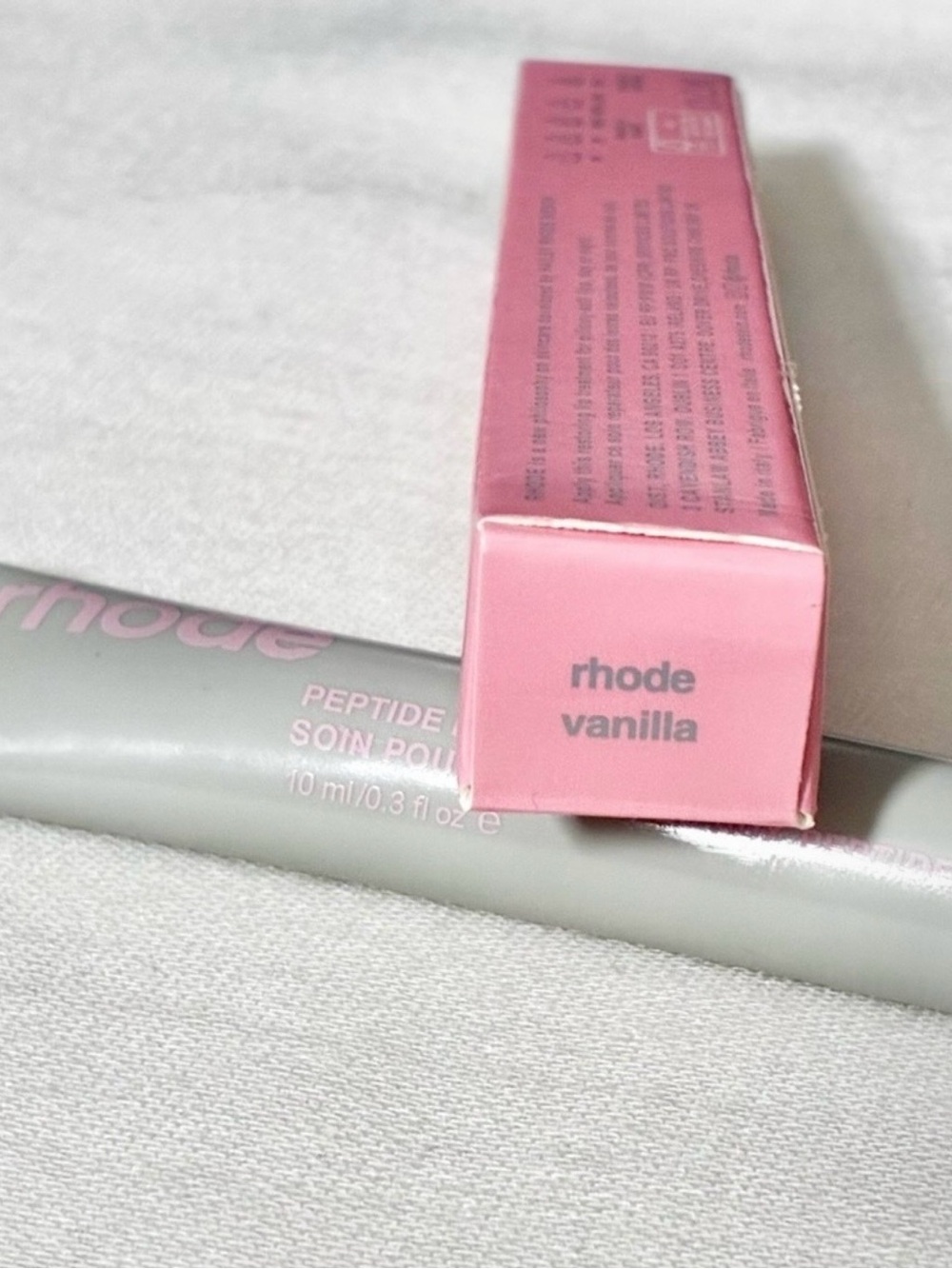 RHODE Peptide Lip Treatment in Pink & Light Gray - Picture 2 of 4